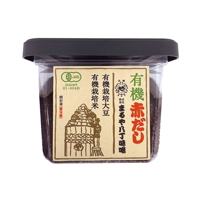 有機・赤だし味噌 450g 味噌 みそ まるや