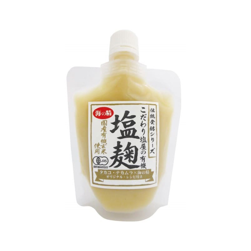 国産有機玄米使用・塩麹 170g 海の精