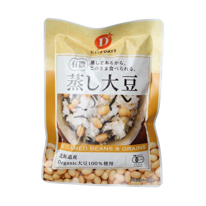 有機蒸し大豆 100g だいずデイズ