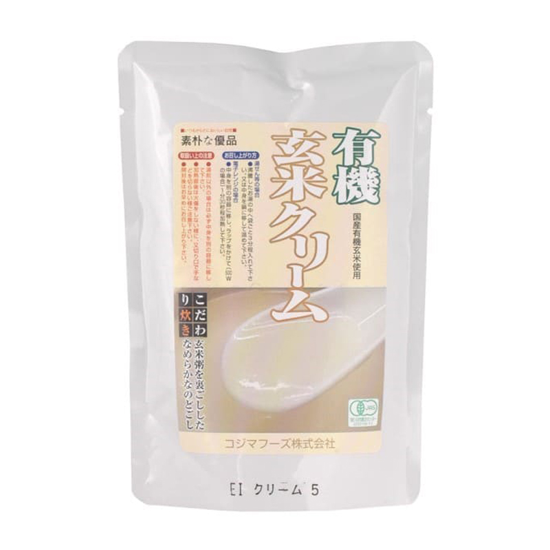 有機・玄米クリーム 200g コジマフーズ
