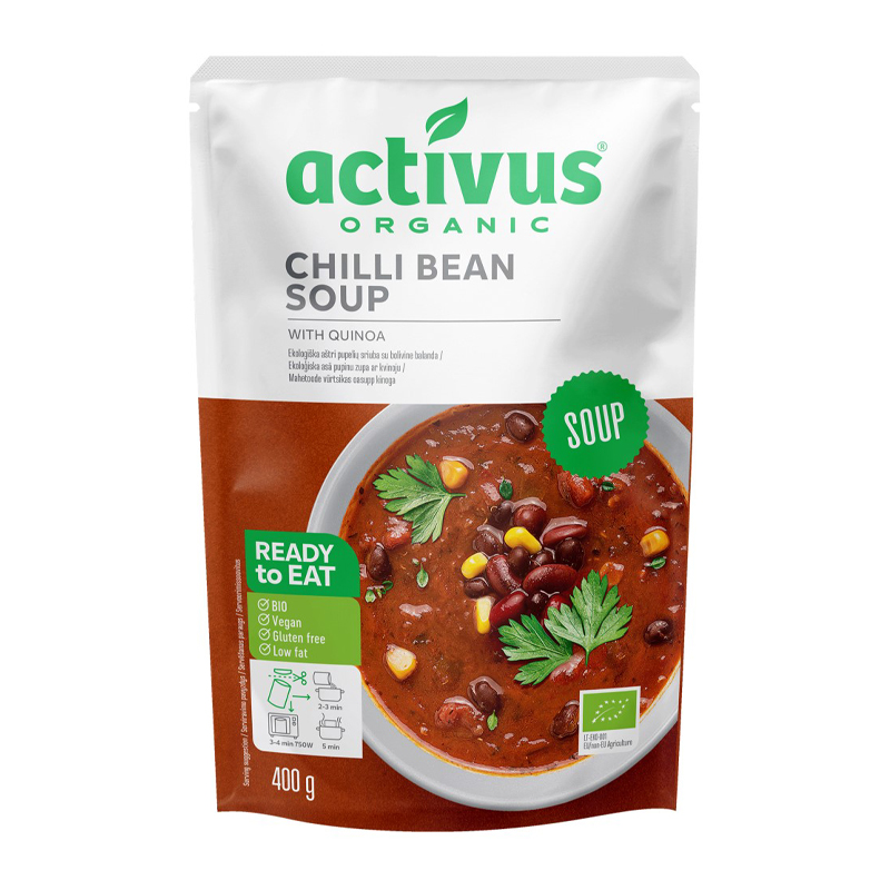 activus オーガニックチリビーンズ 400g ムソー