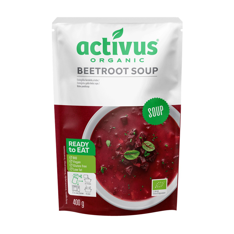 activus　オーガニックビーツスープ 400g ムソー