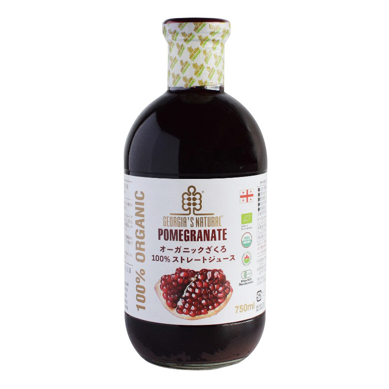 オーガニックざくろ１００％ストレートジュース 750ml プレマ