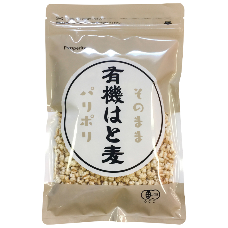 そのままパリポリ有機はと麦 プロスペリティ オーガニック