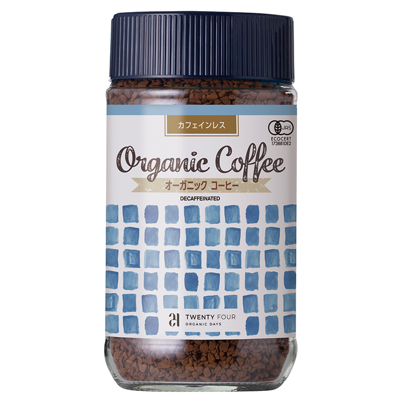 24 ORGANICDAYSオーガニックインスタントコーヒーカフェインレス おもちゃ箱