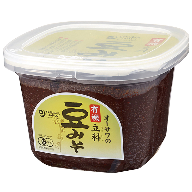 オーサワの有機立科豆みそ 650g オーガニック