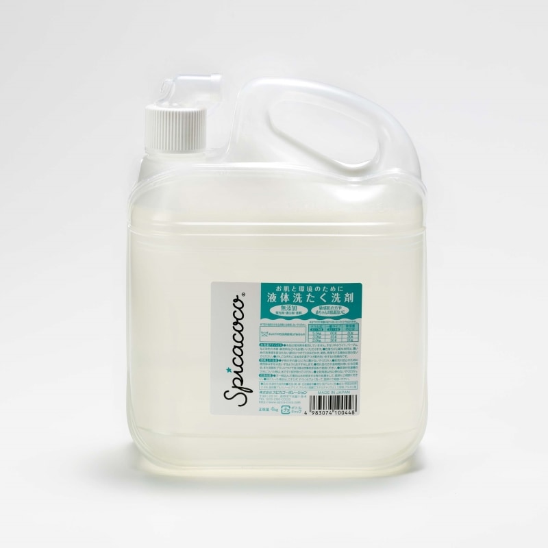 液体洗たく洗剤詰替 4kg 「 スピカココ」