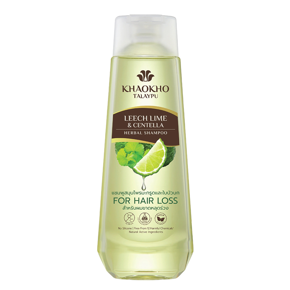 【今なら10％OFF】リーチライム ＆ センテラ シャンプー 330ml 【カオコータレープー 】Leech Lime and Centella Shampoo 【Khaokho Talaypu】
