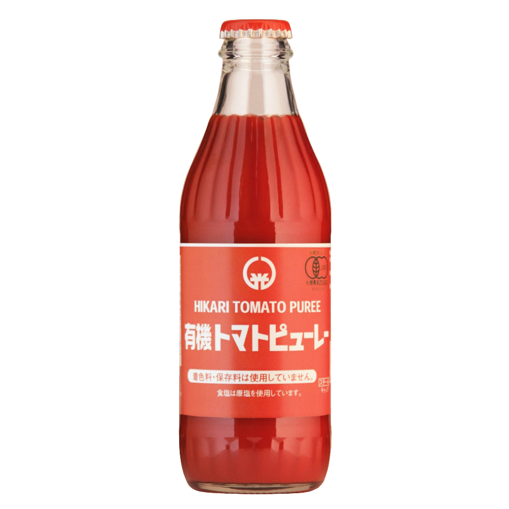光食品 有機トマトピューレー 320g 有機JAS認証