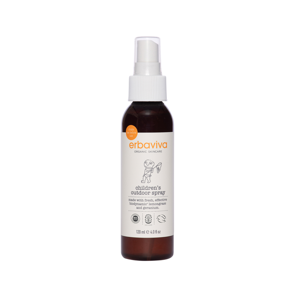 チルドレン アウトドアスプレー 120ml【オーガニック】【虫よけ】【デメター】【erbaviva】