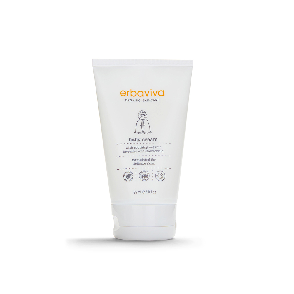 ベビークリーム 125ml【オーガニック】【erbaviva】【スキンケア】【マタニティ】