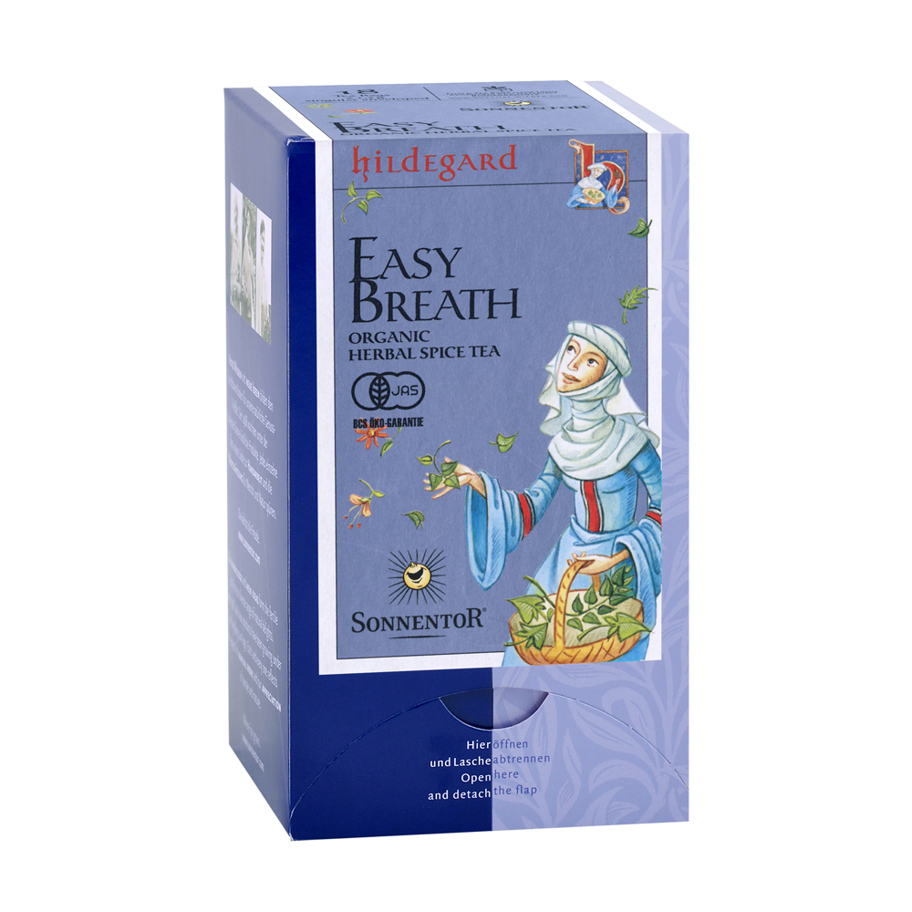 呼吸のお茶 1.5g×18袋【オーガニック】【ハーブティ】【花粉症】【ティーバッグ】【SONNENTOR】