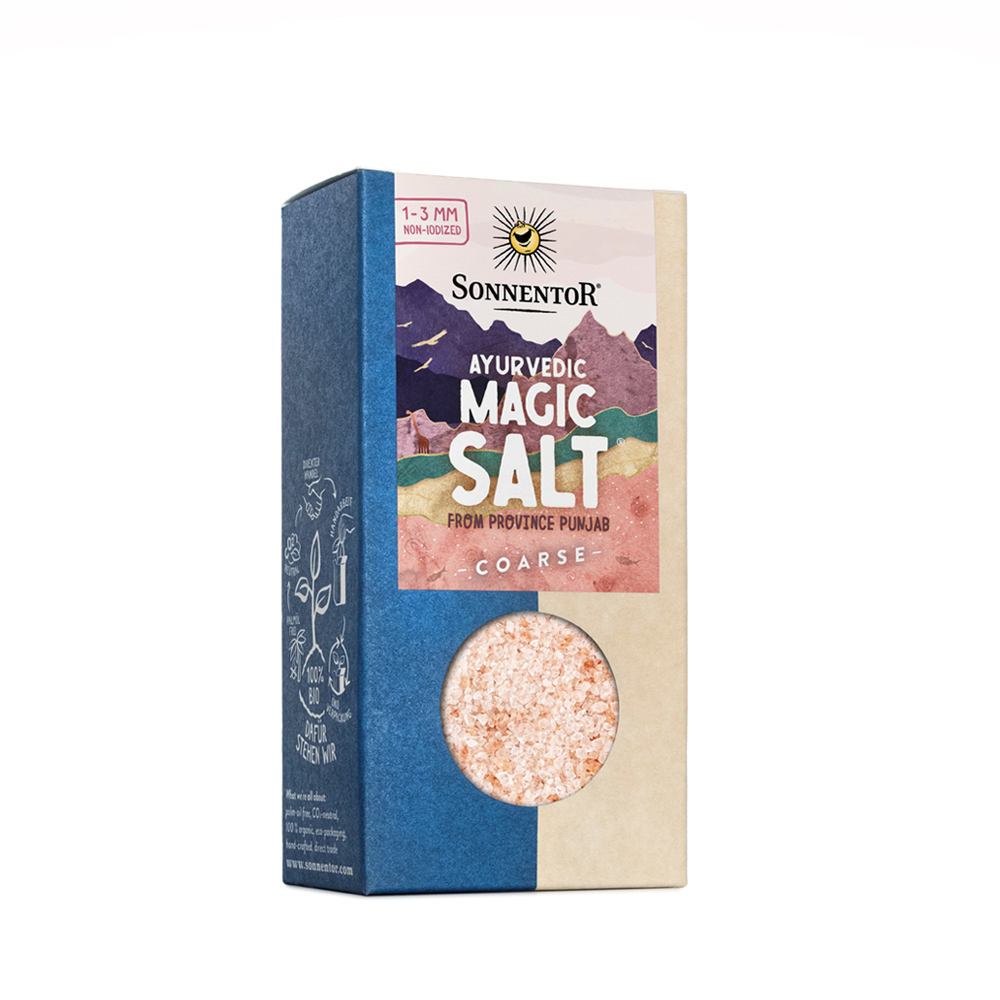 ヒマラヤピンクソルト（詰め替え用） 150g【オーガニック】【塩】【調味料】【ゾネントア】【SONNENTOR】