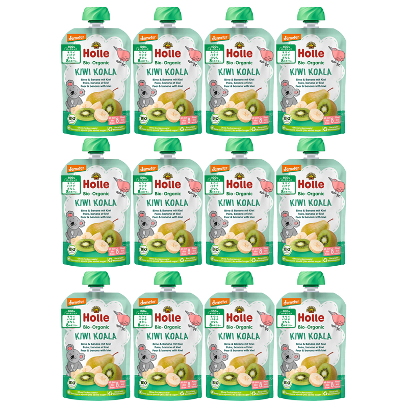有機スムージー キウイコアラ 100g ×12個セット 【オーガニック】【ベビーフード】【ベビースムージー】【デメター認証】【ホレ】【Holle】