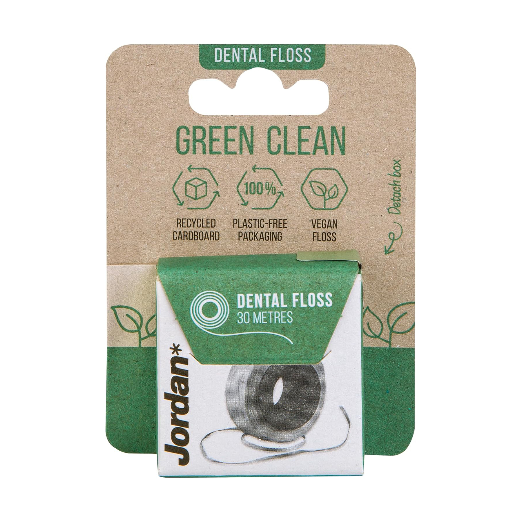 GREEN CLEAN DENTAL FLOSS グリーンクリーン フロス 1個  JORDAN ジョーダン