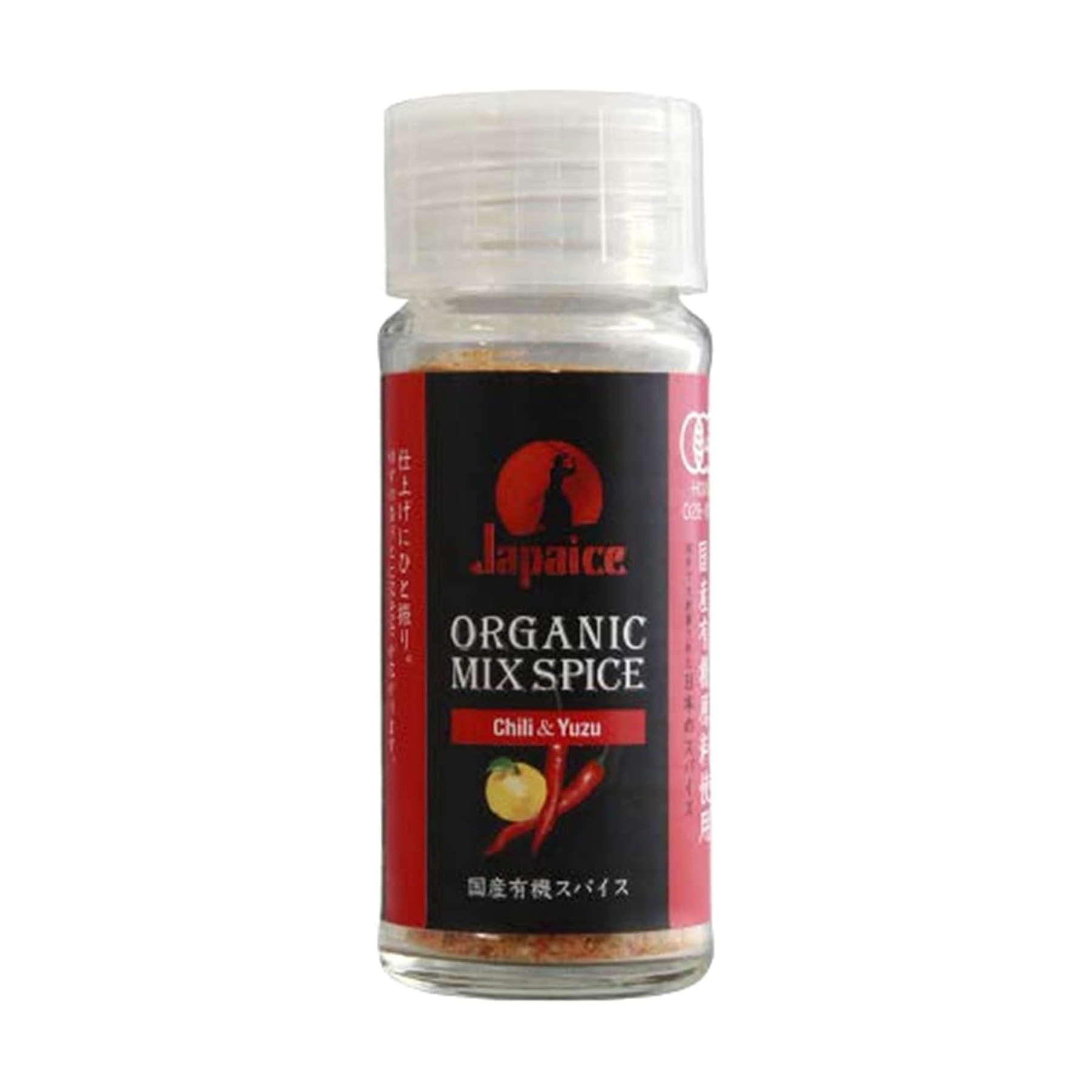 【JAPAICE】 有機ミックススパイス チリ&ゆず 14g ORGANIC MIX SPICE Chili&Yuzu 国産 有機JAS認証済