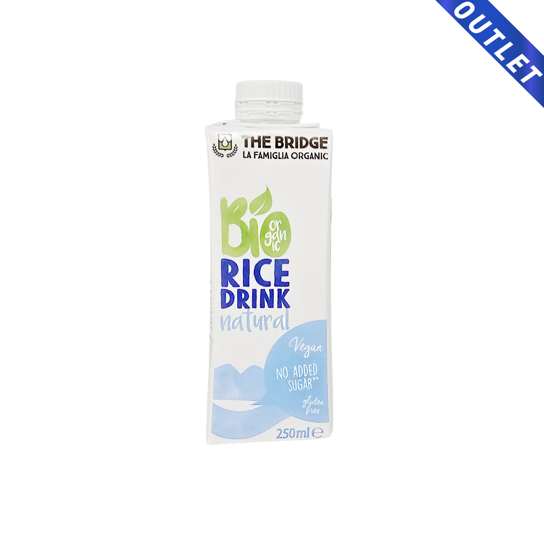 【OUTLET】オーガニック ライスドリンク ライスミルク 250ml (BRIDGE) RICE DRINK 有機JAS