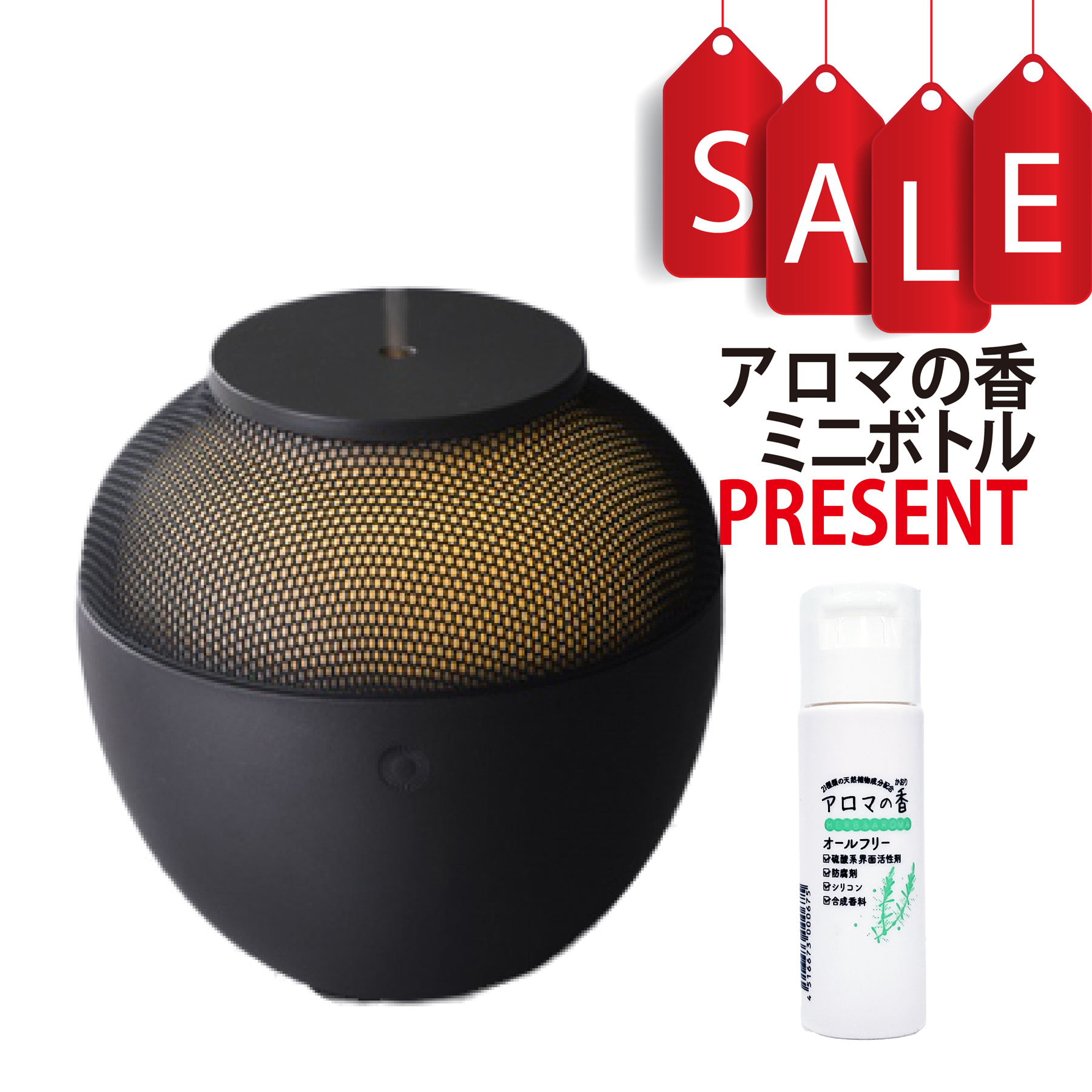 【今ならアロマの香ミニボトル＆精油マニュアル2大特典付】アクアブリーズCOCO（ココ）古壺