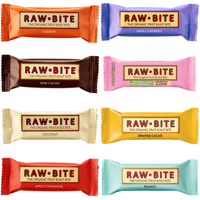 オーガニック 有機ローバイト RAW・BITE 砂糖不使用 乳製品不使用